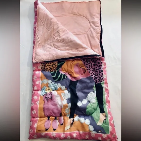 RARE Vintage 1989 Kid’s Barbie Sleeping Bag, MINT CONDITION - Picture 3 of 6